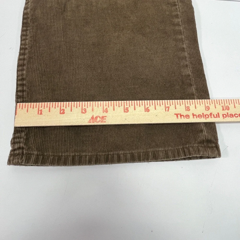 Vtg Y2K Banana Republic Mens 5 Button Fly Brown Corduroy Pants Jeans 36 x32‎